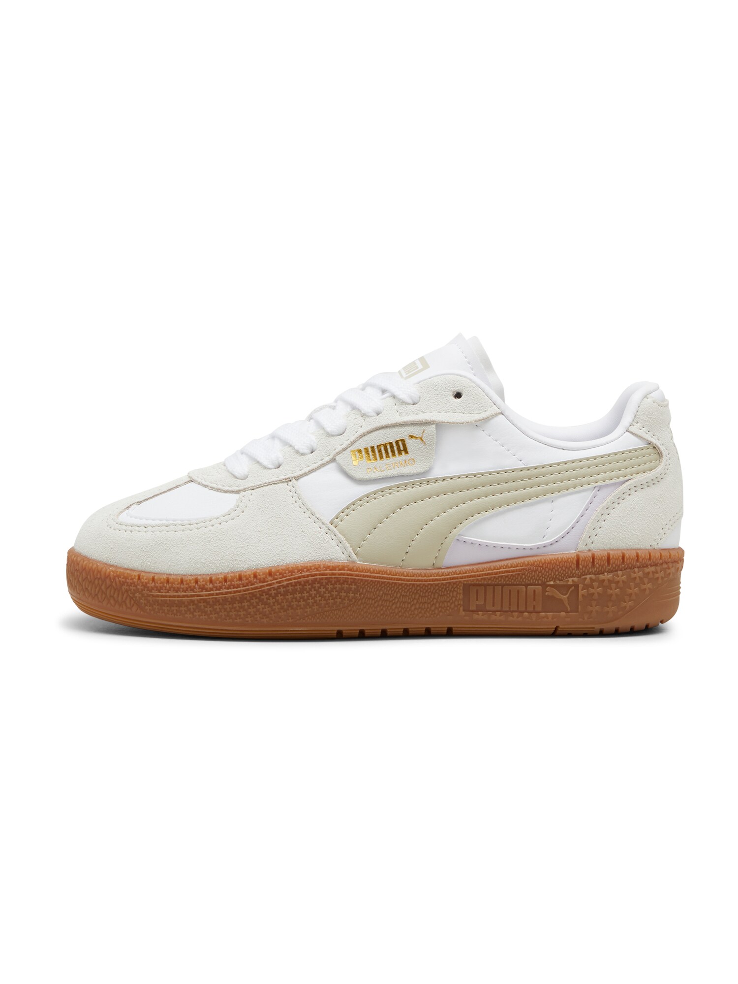 PUMA Rövid szárú sportcipők  szürke / fehér akciós termékkép 1