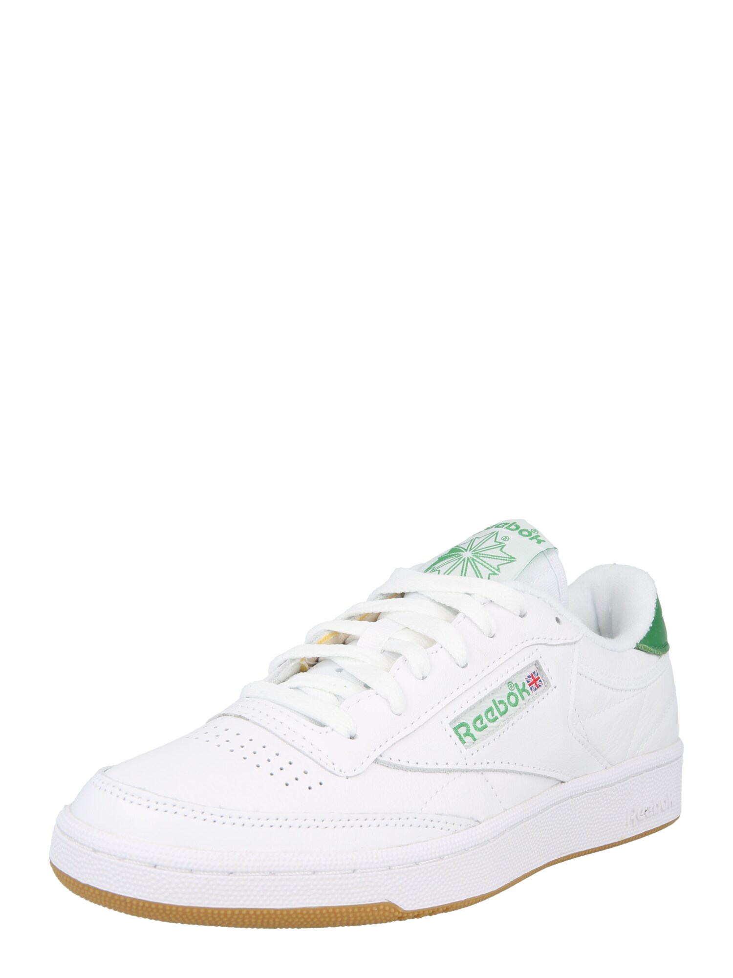 Reebok Sneaker low 'CLUB C 85'  verde deschis / alb