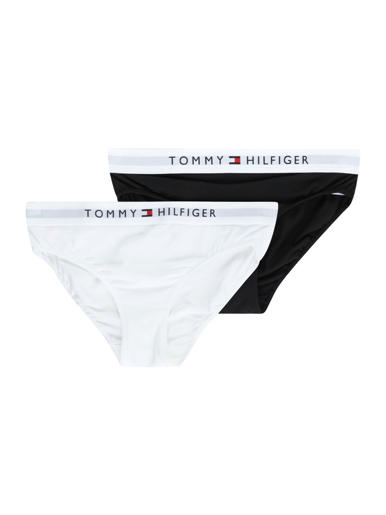 Tommy Hilfiger Underwear Apatinės kelnaitės juoda / balta