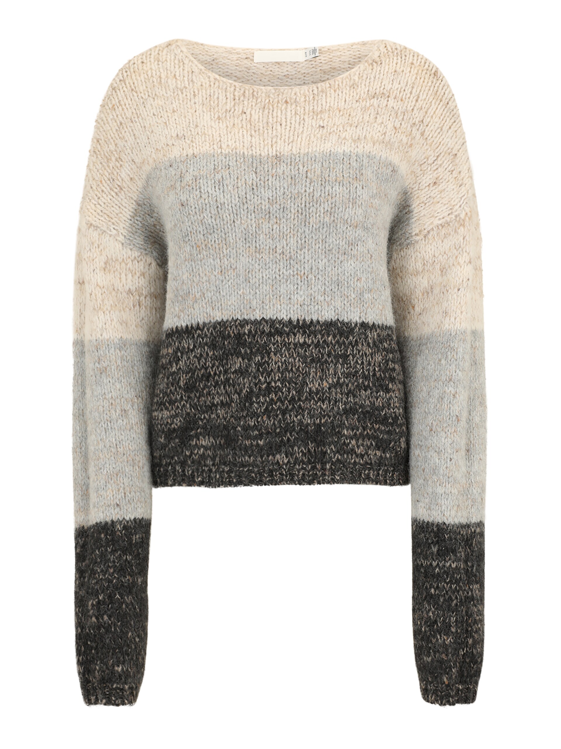 Vero Moda Tall Tröja 'VMJENNA' beigemelerad / gråmelerad dam
