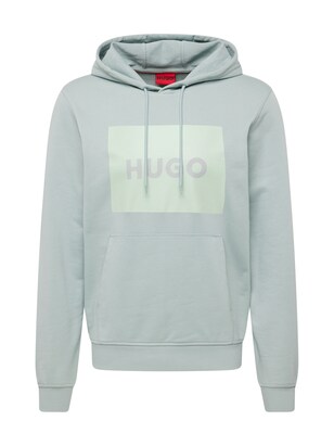 HUGO Sweatshirt ‘Duratschi’ Turquoise / Mintgroen