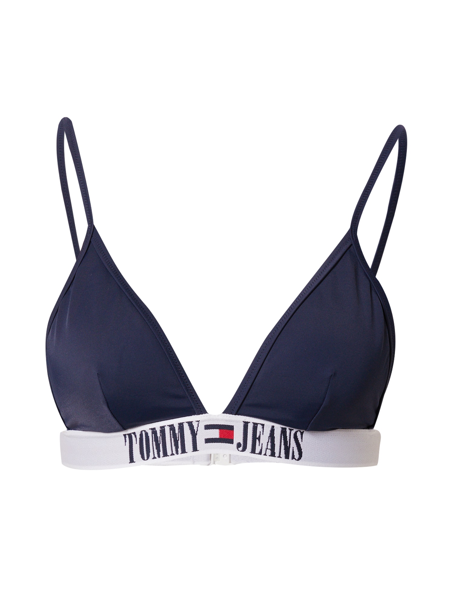 Tommy Jeans Sutien costum de baie  bleumarin / roșu / alb