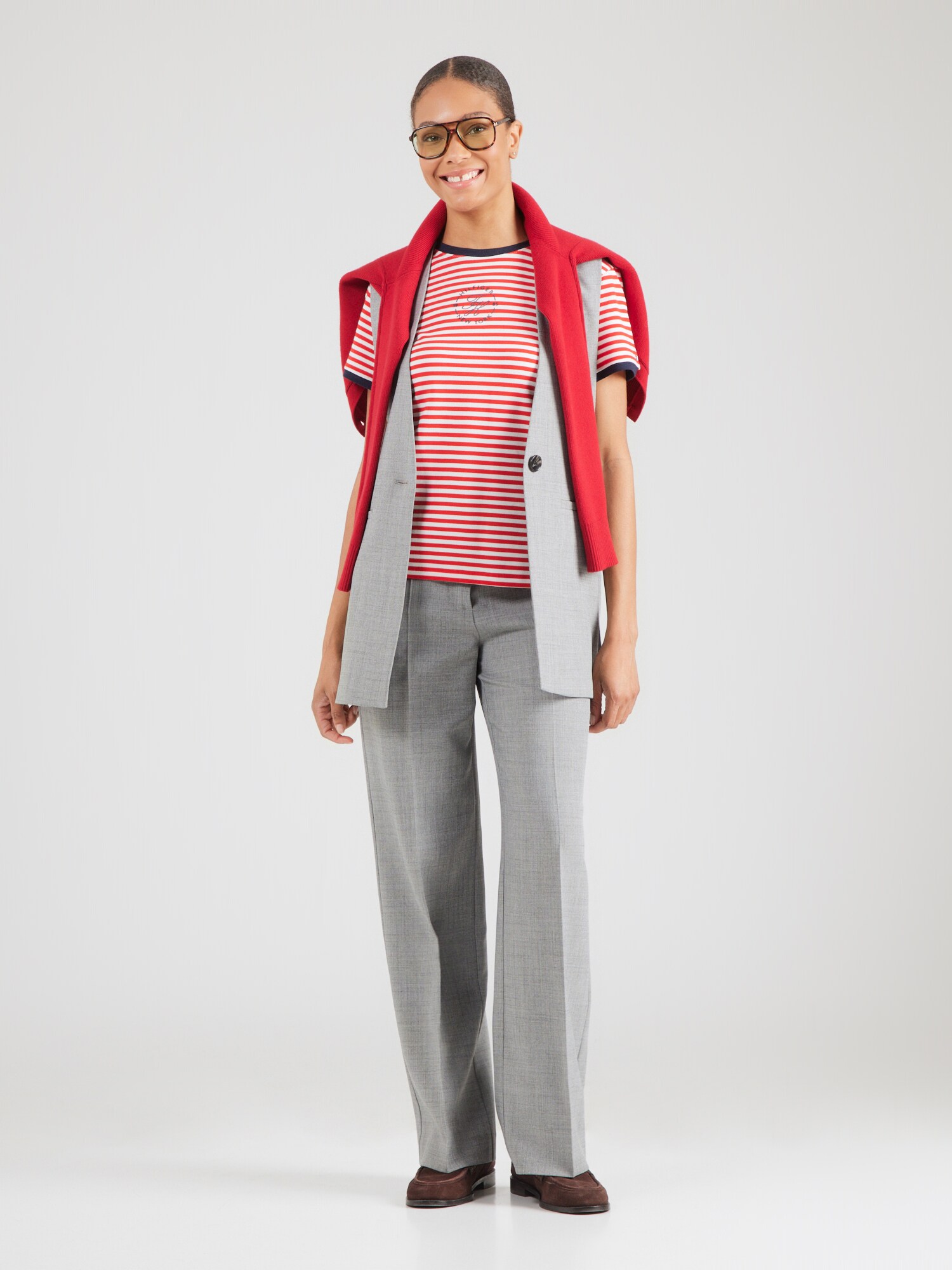 TOMMY HILFIGER Camiseta navy / rojo / blanco – imagen 16