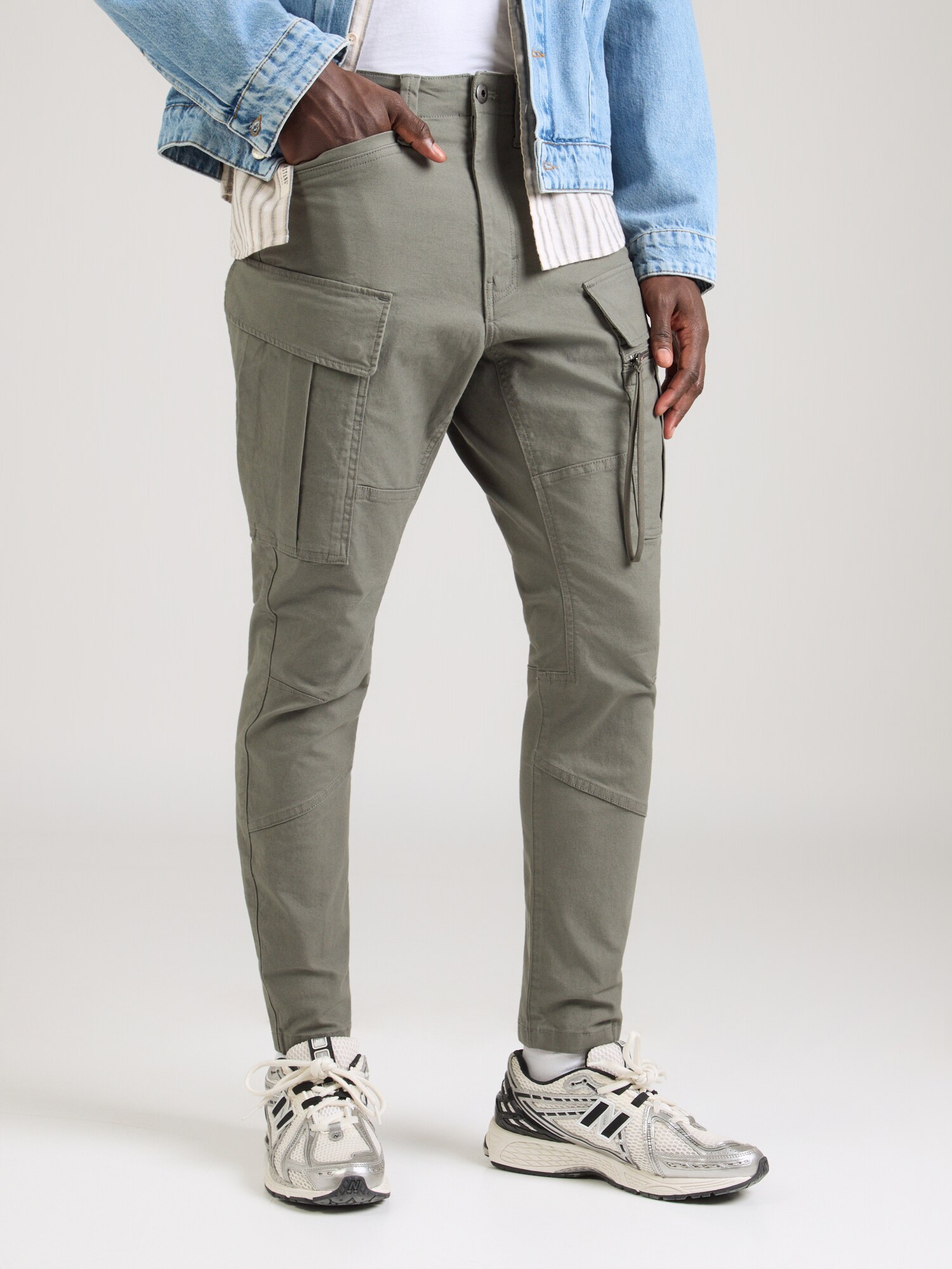 G-STAR Pantalón cargo verde pastel – imagen 6