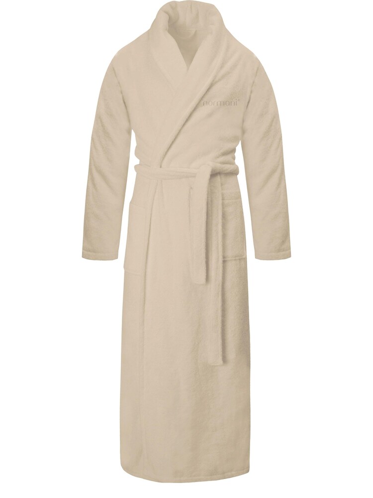 normani Bademantel Damen Größe XXXL beige