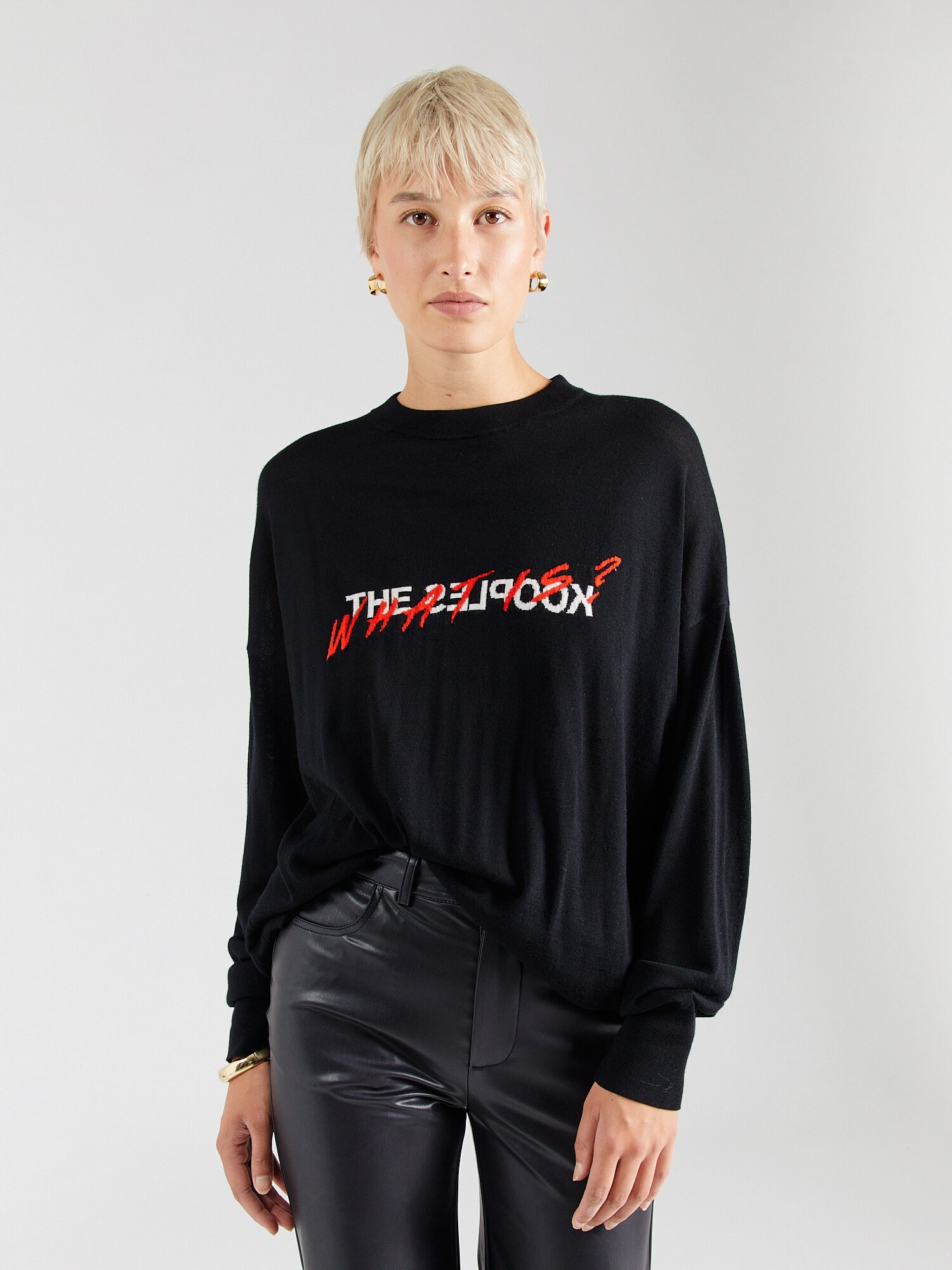 The Kooples Pulóver  piros / fekete / fehér termék 2. képe
