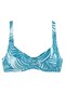 Kiválasztva, LASCANA ACTIVE, Sport bikini felső, kék