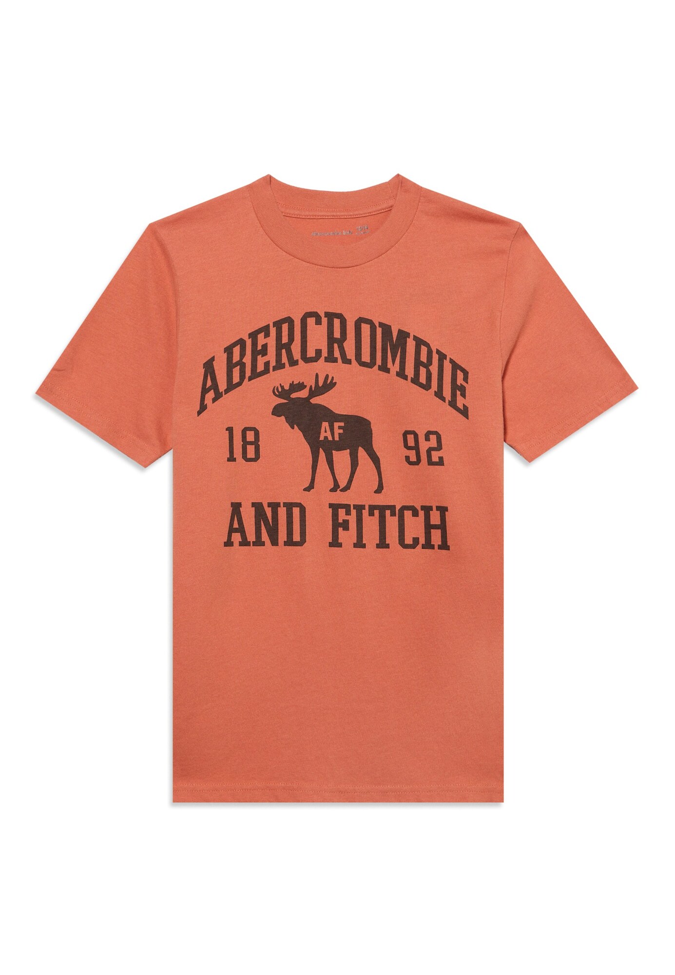 Abercrombie & Fitch Tricou portocaliu homar / negru