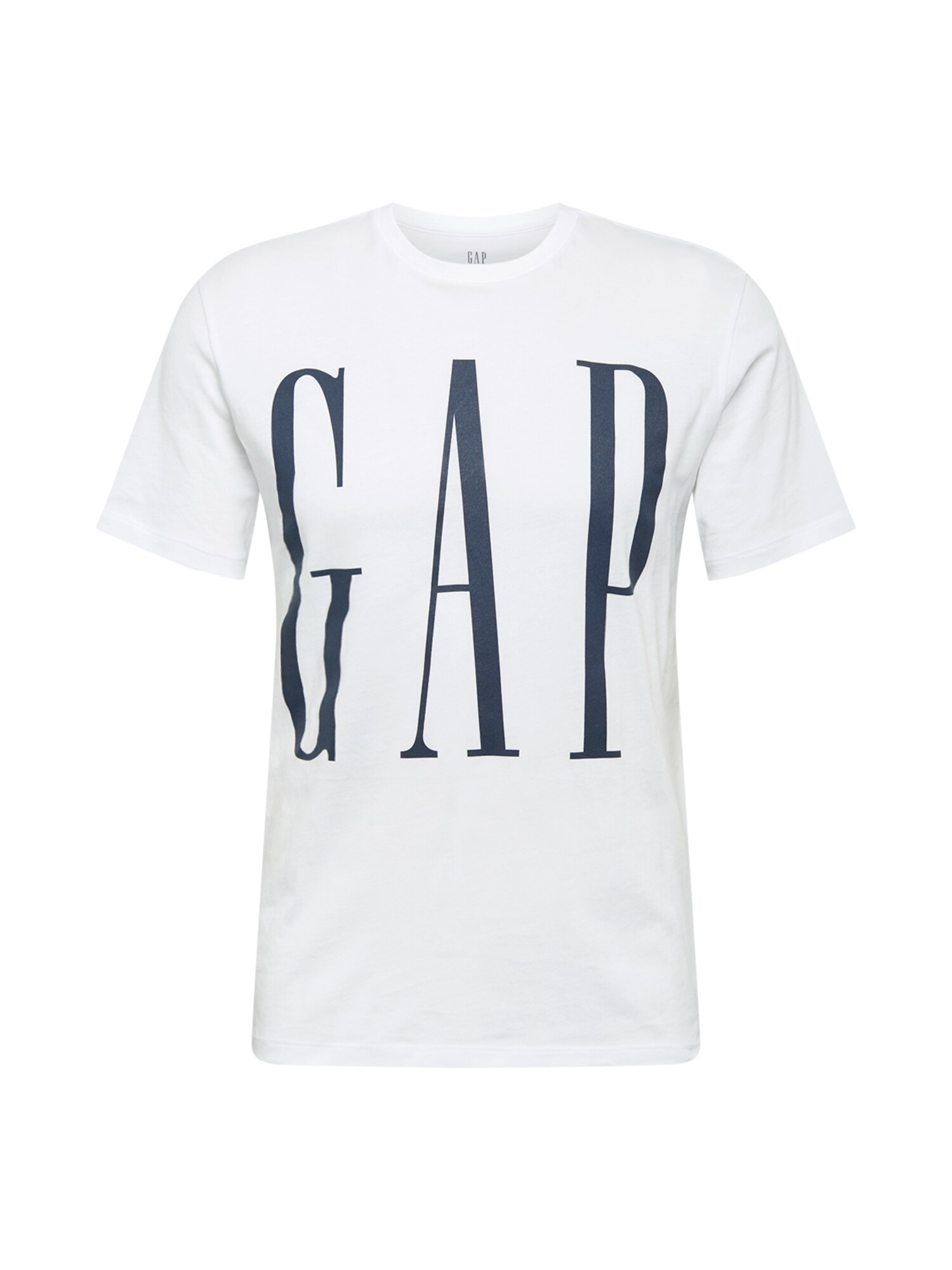 GAP Marškinėliai  balta / juoda