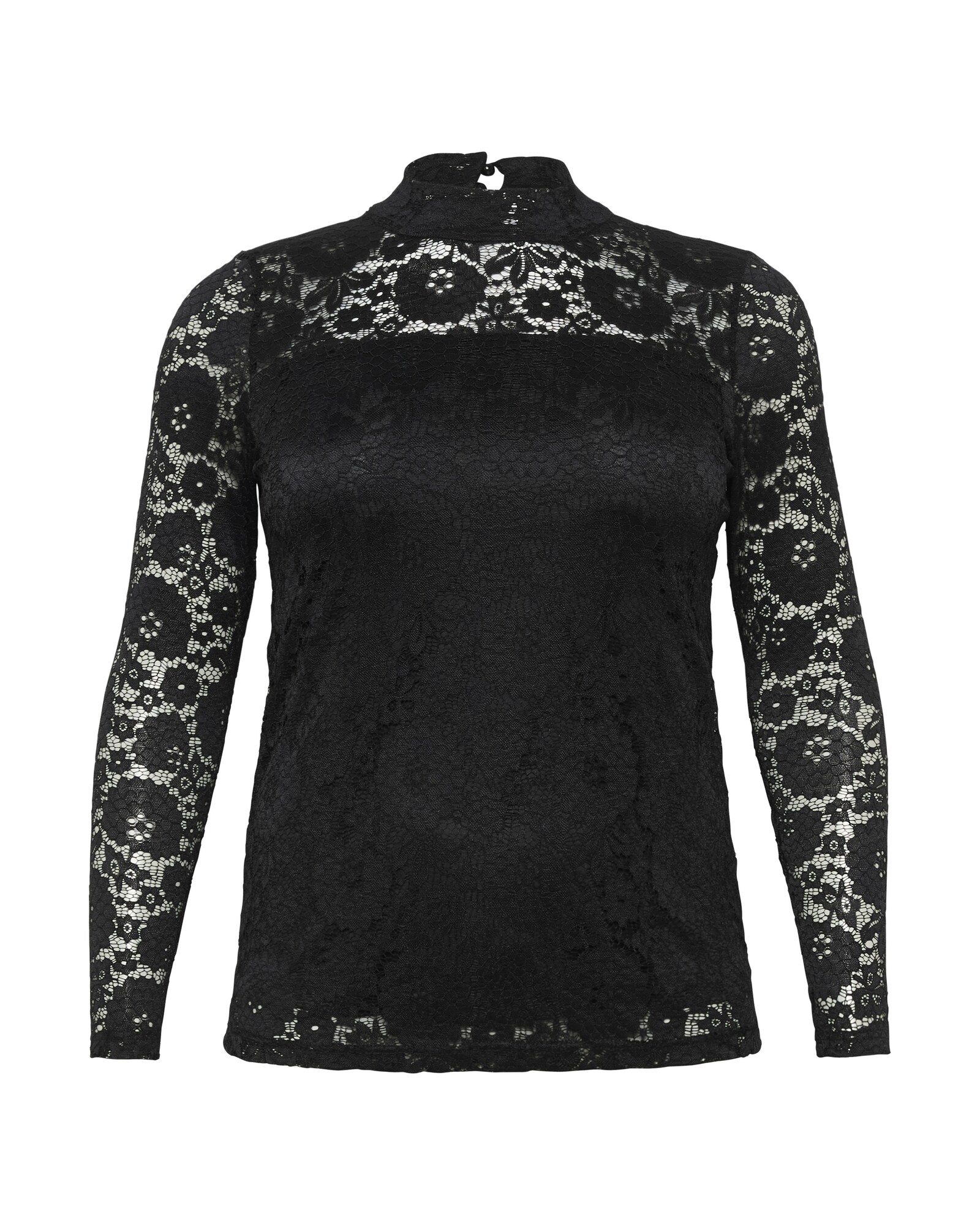 KAFFE CURVE Tricou Elga  negru
