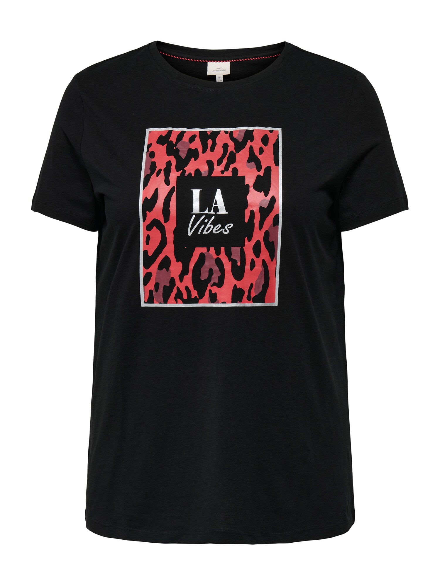 ONLY Carmakoma Tricou CARBOOSTERY  roz zmeură / roșu vin / negru / argintiu