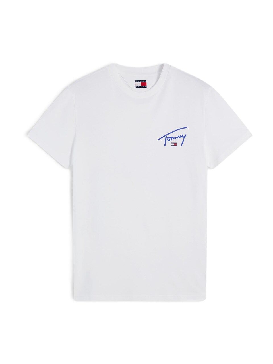 T-shirt blå / körsbärsröd