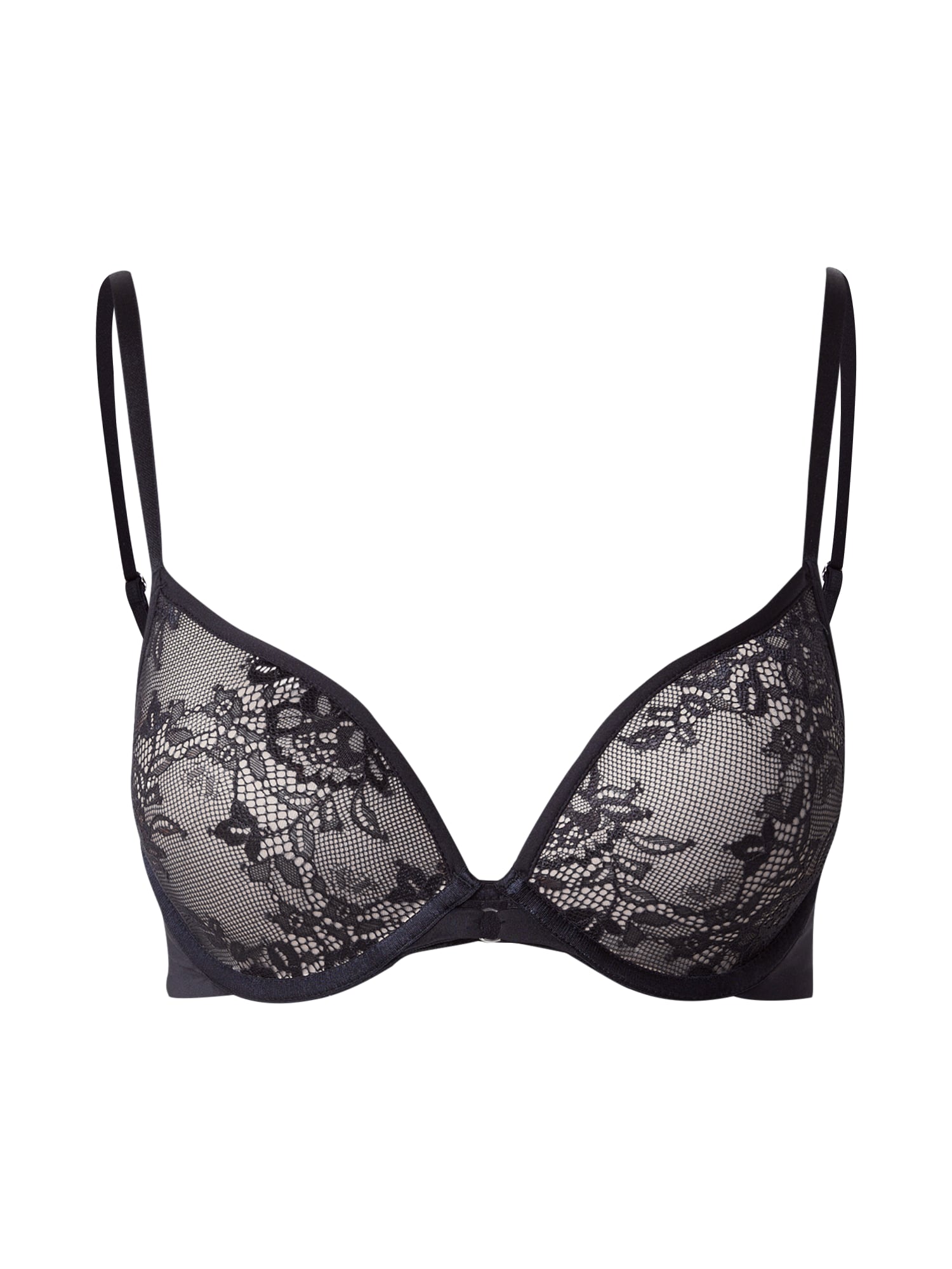 Hunkemöller Sutien Lea  alb kitt / negru