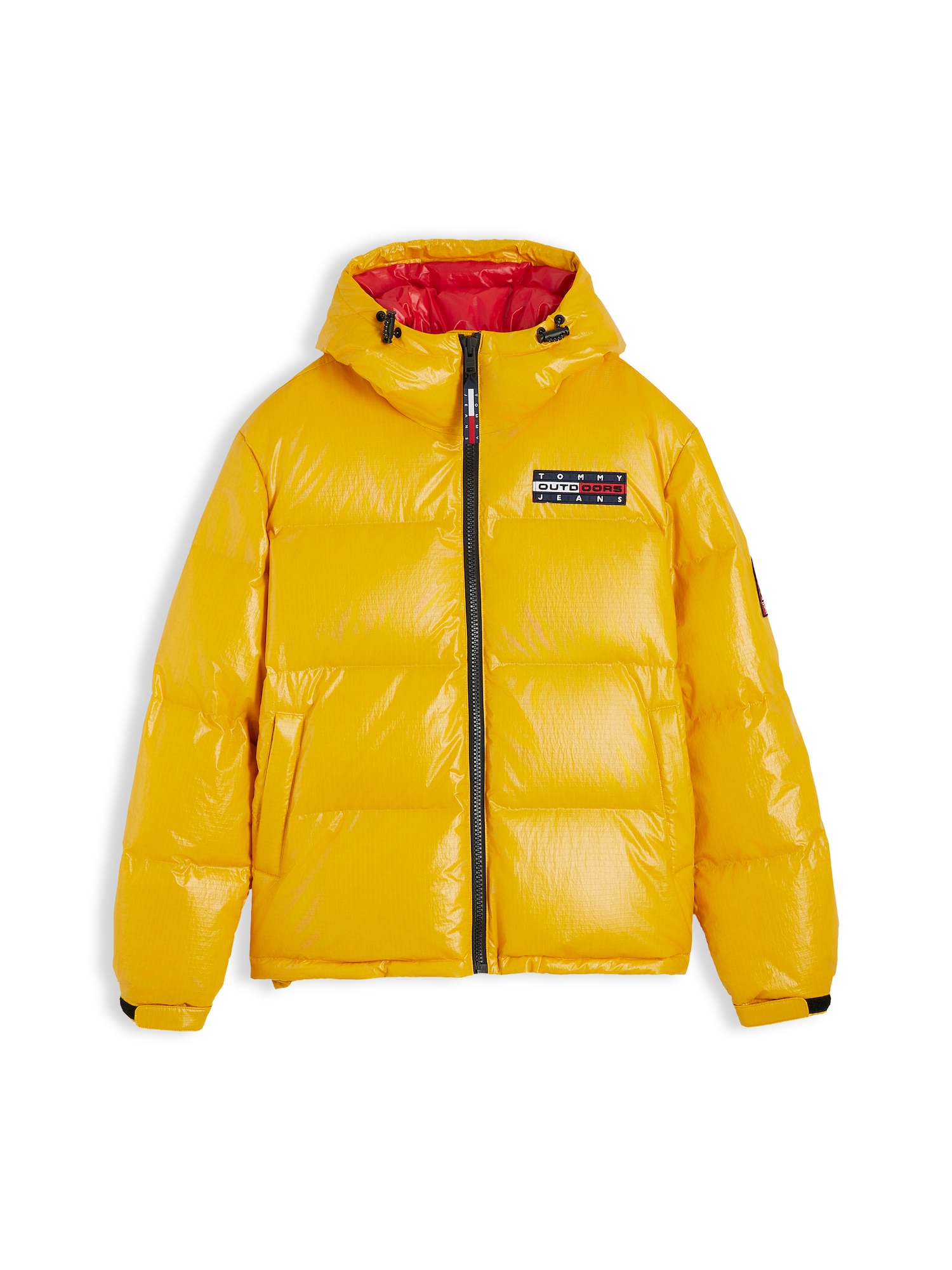 Tommy Jeans Geacă de iarnă Alaska galben curry