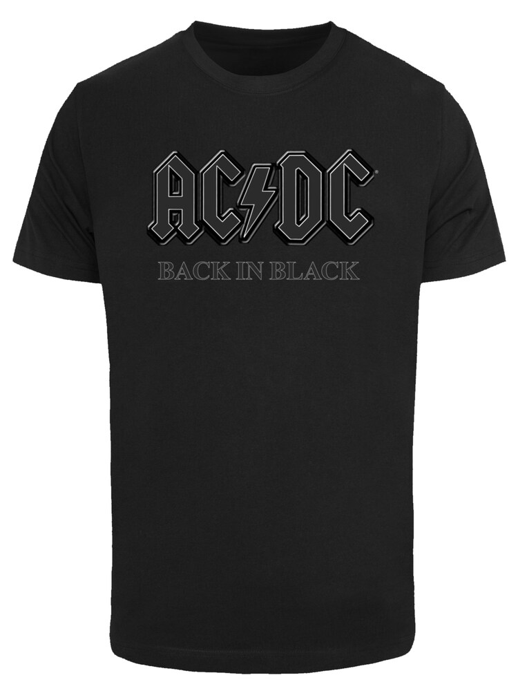 F4NT4STIC T Shirt 'ACDC Back in Black' Herren Größe M schwarz