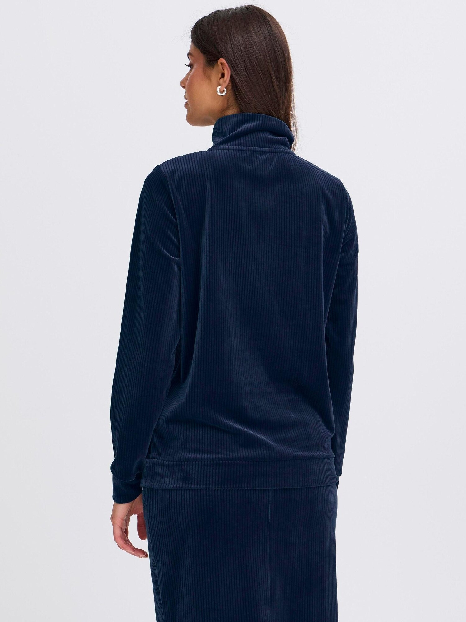 Thumbnail - Oxmo Longsweatshirt  OXEBBA HALFZIP