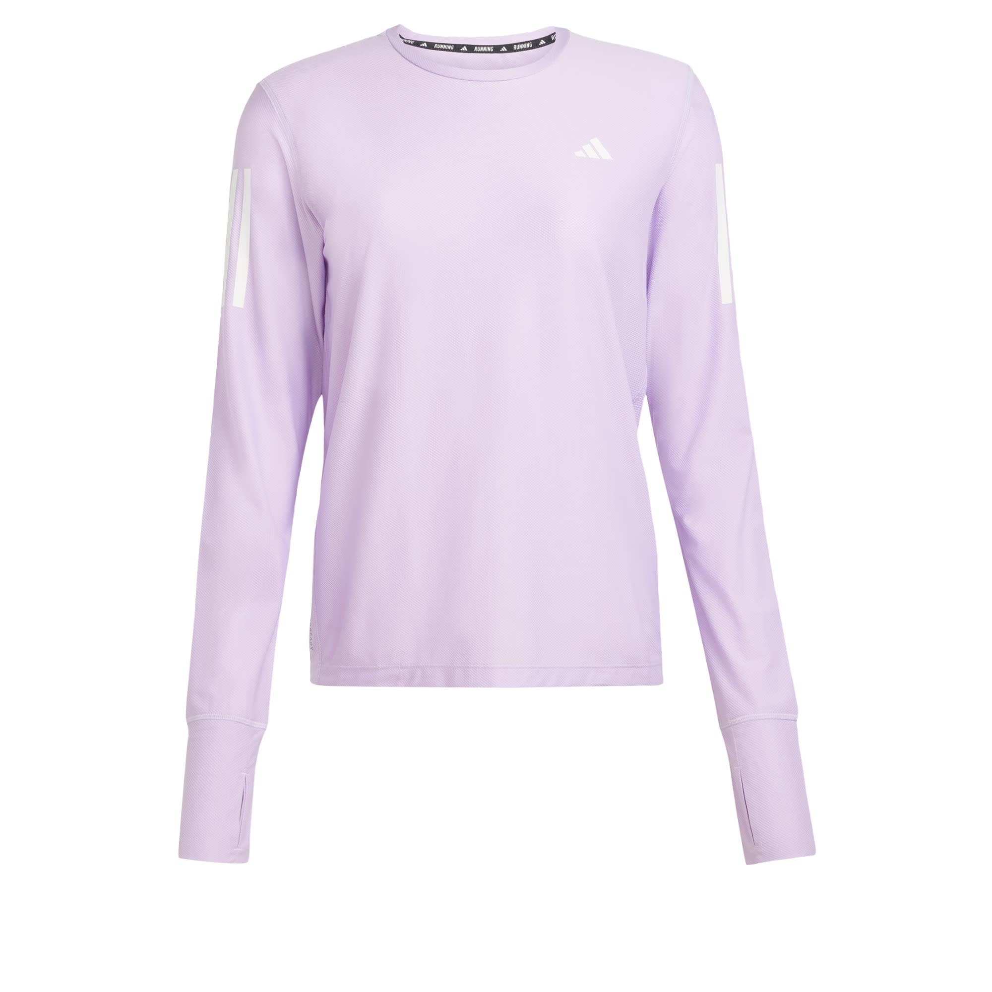 ADIDAS PERFORMANCE Tricou funcțional Own The Run  mov deschis / alb