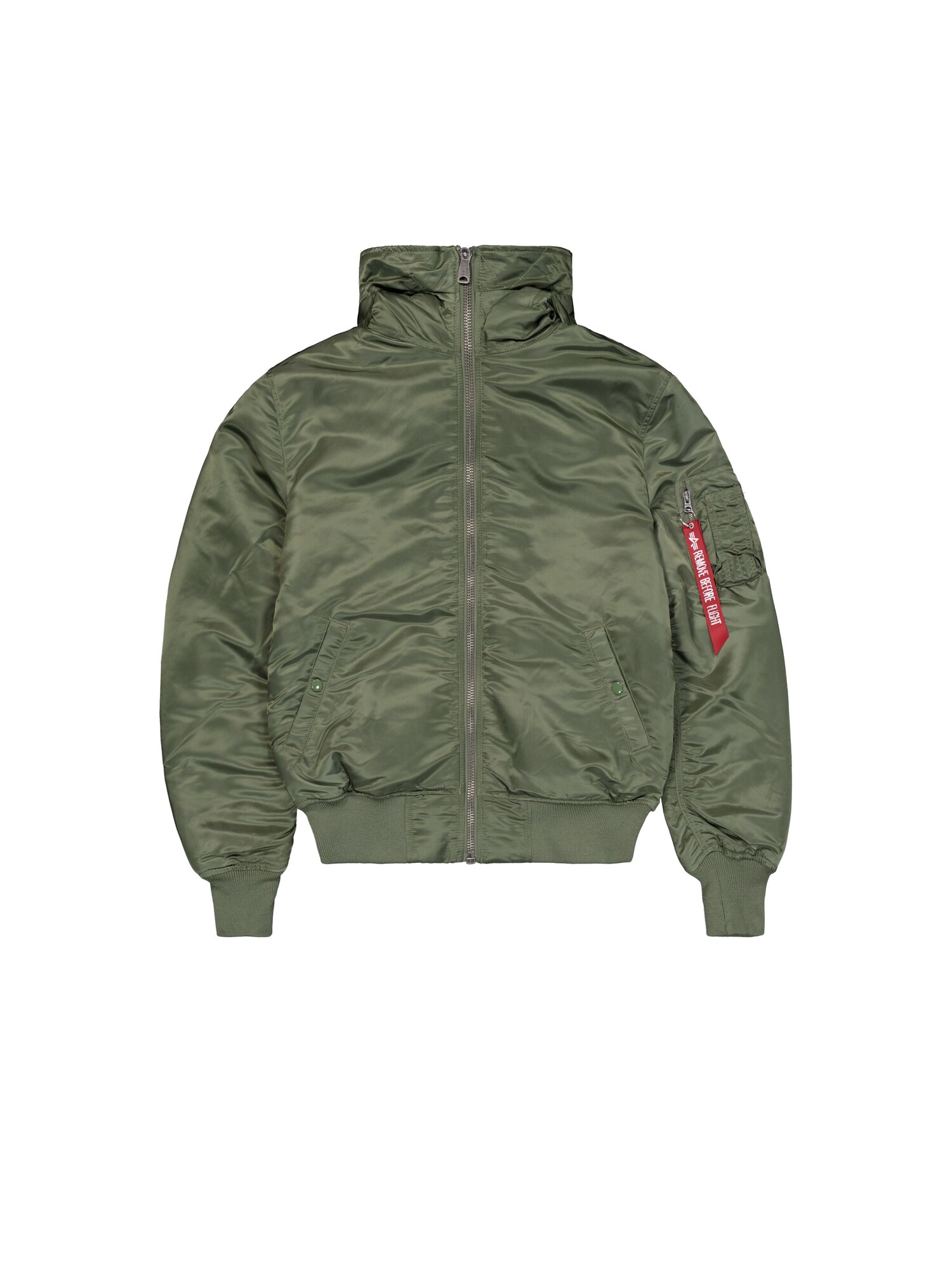 ALPHA INDUSTRIES Geacă de iarnă Ma-1 verde