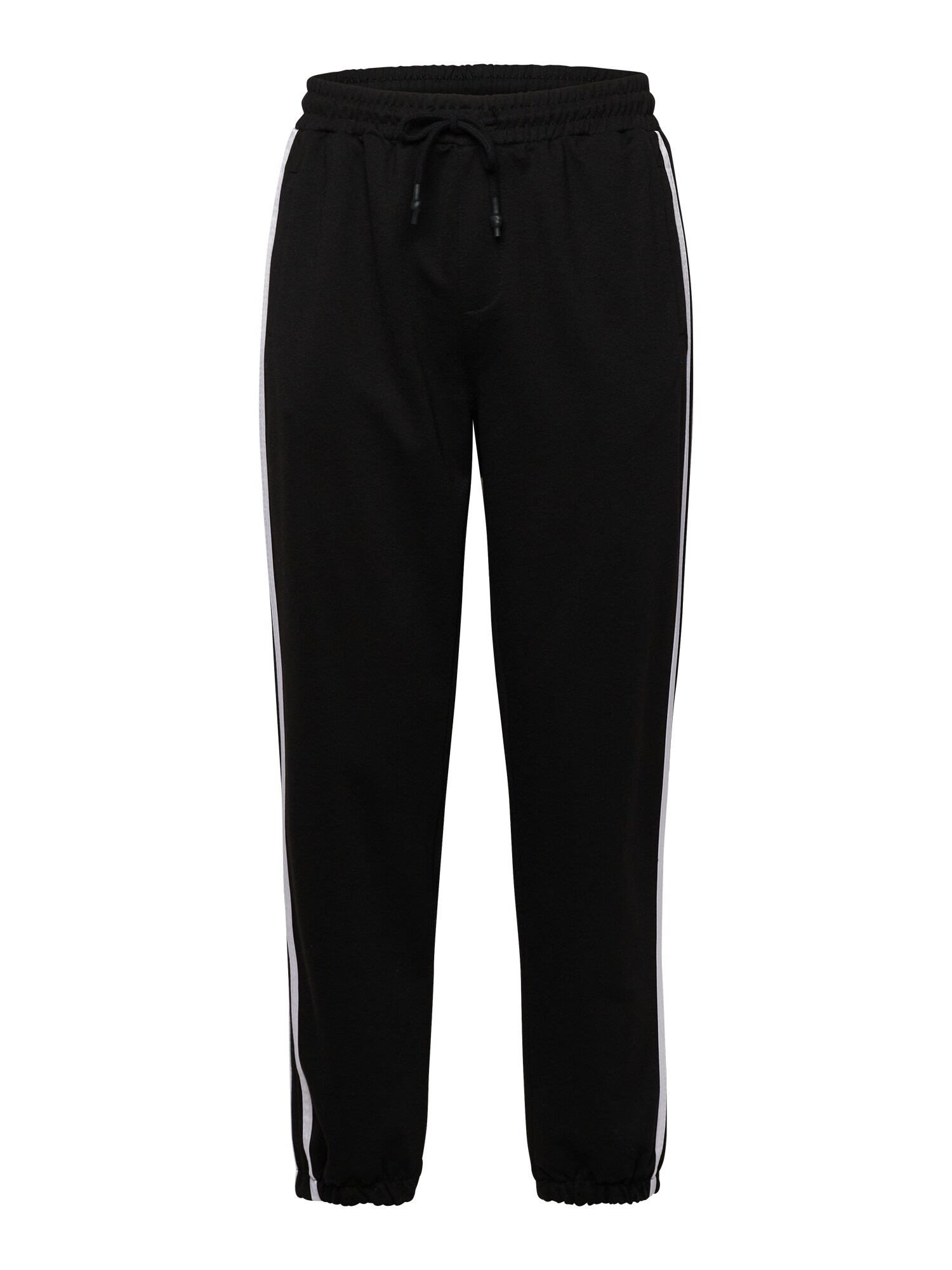 Trendyol Calças  preto / branco