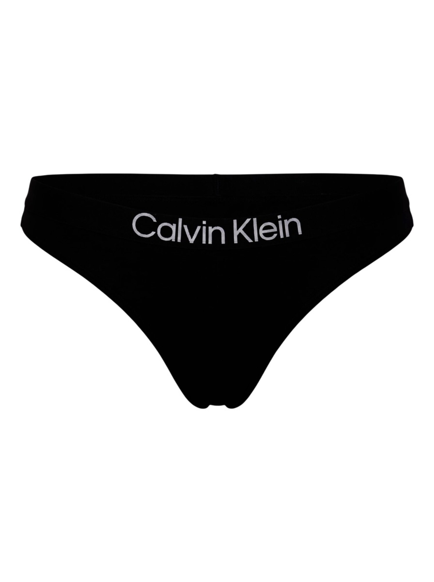 Calvin Klein Underwear Tanga negru / alb