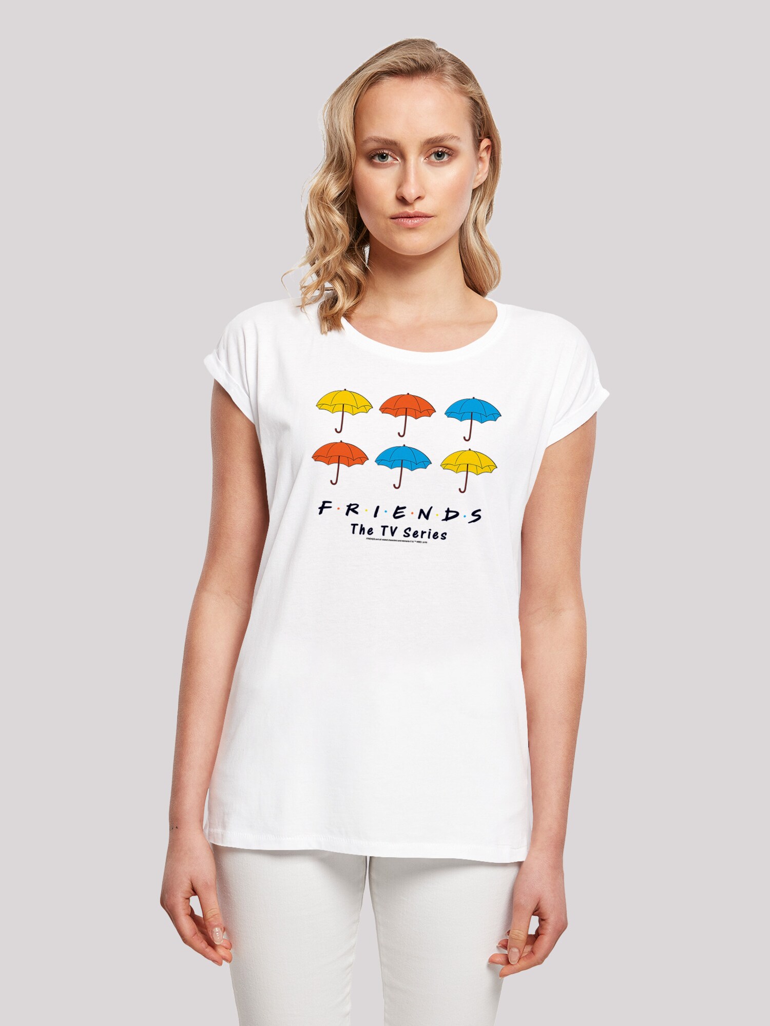 Thumbnail - T-Shirt 'Friends Bunte Regenschirme'
