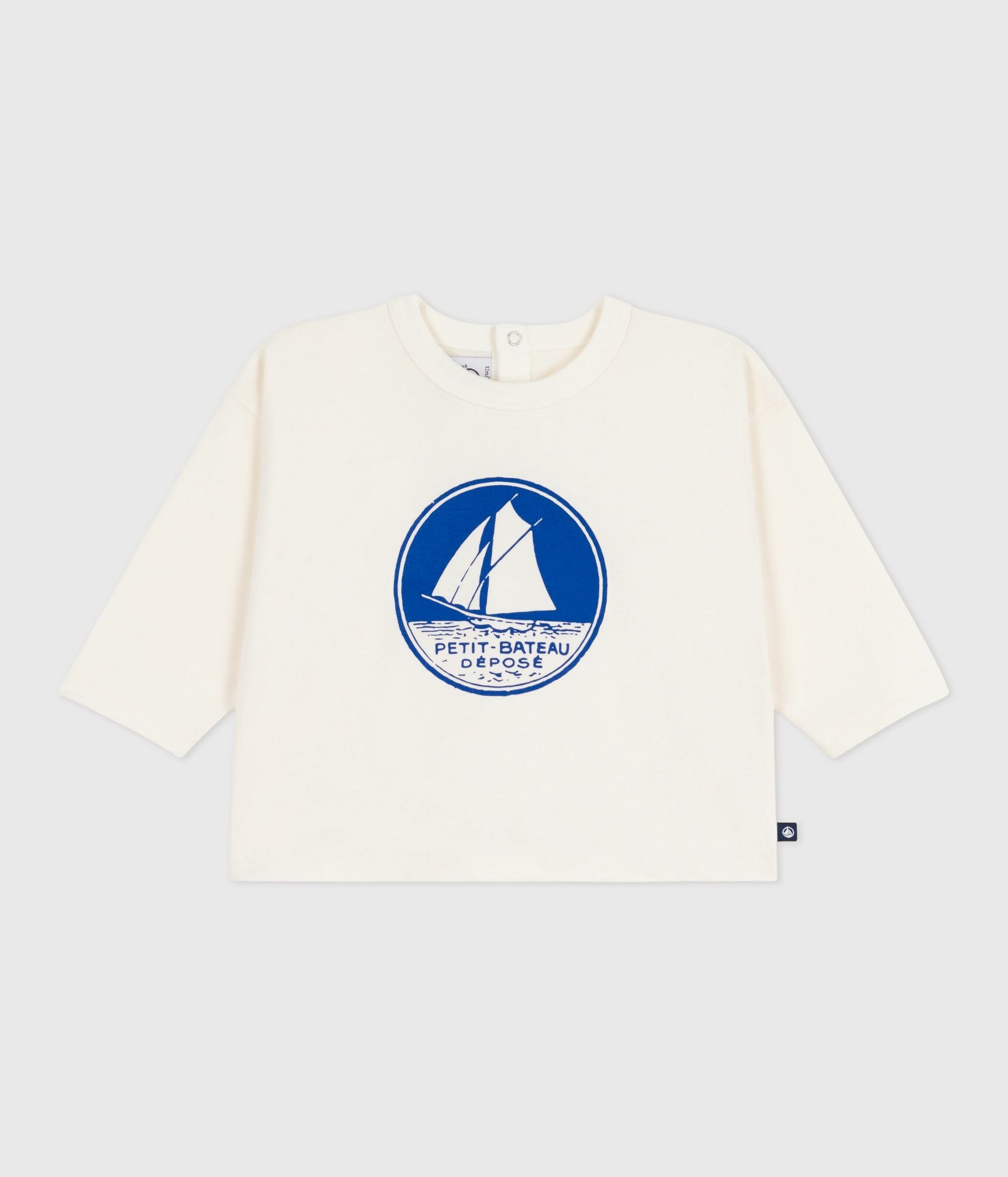 PETIT BATEAU Póló  kék / fehér akciós termékkép 1