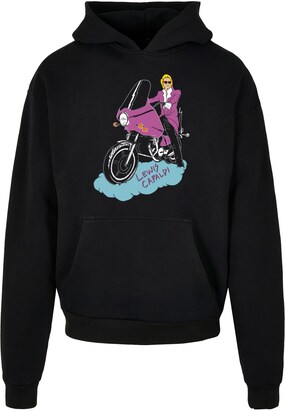 Merchcode Sweatshirt ‘Lewis Capaldi – Purple Rain’ Gemengde kleuren / Zwart