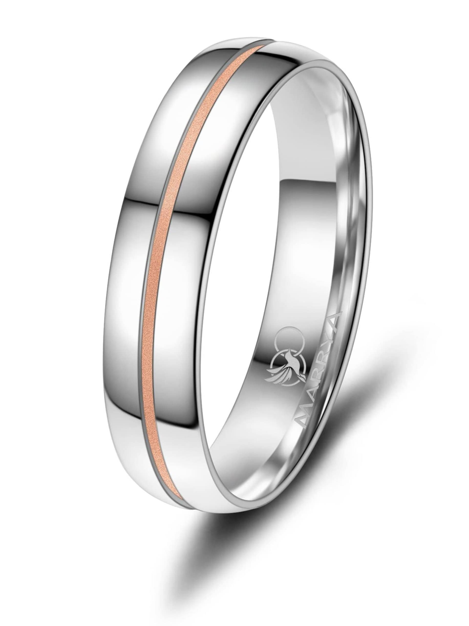 MARRYA Ring 'MARRYA SI-26 Ehering aus Silber' dam