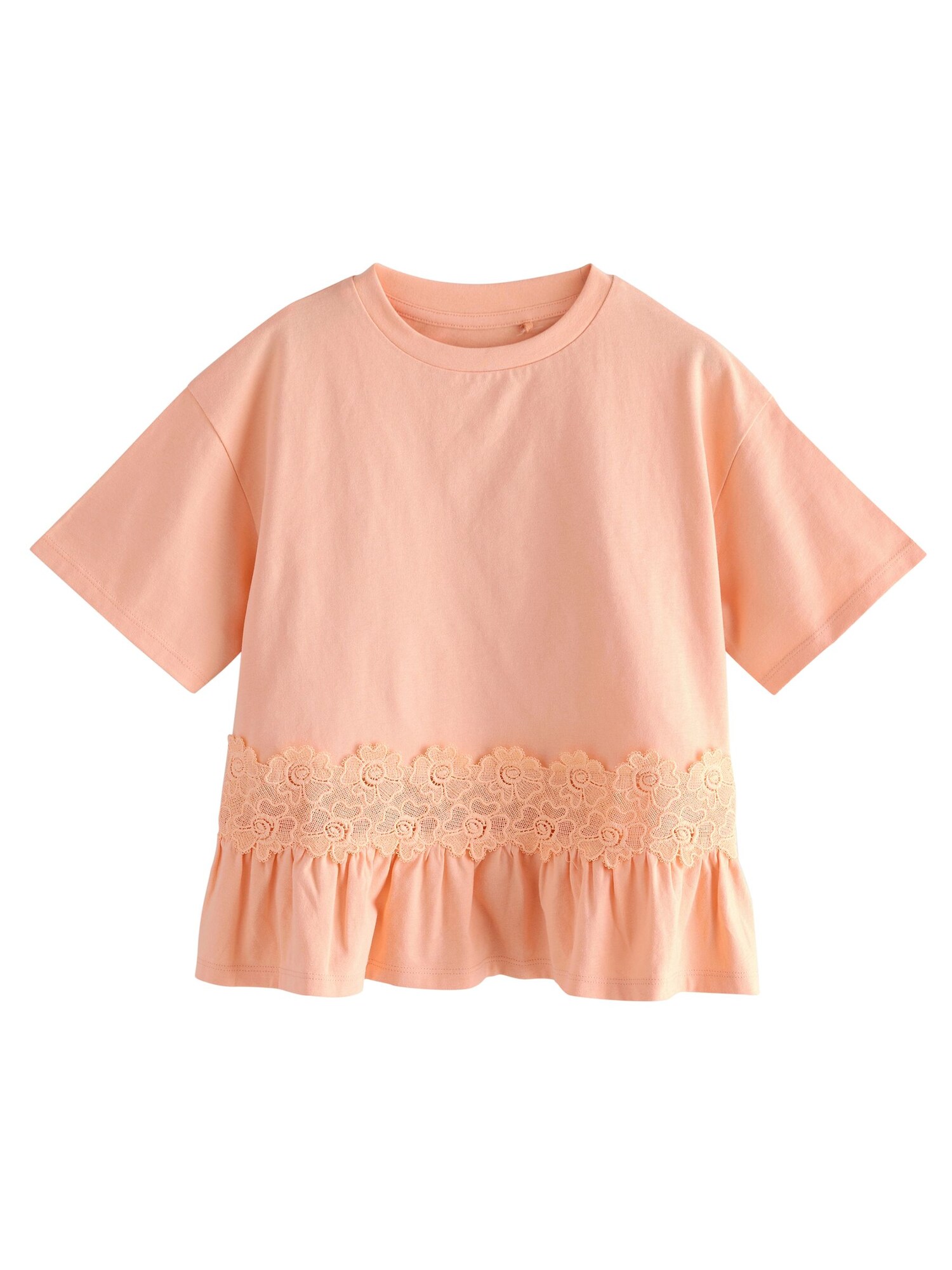 Next Tricou  portocaliu caisă