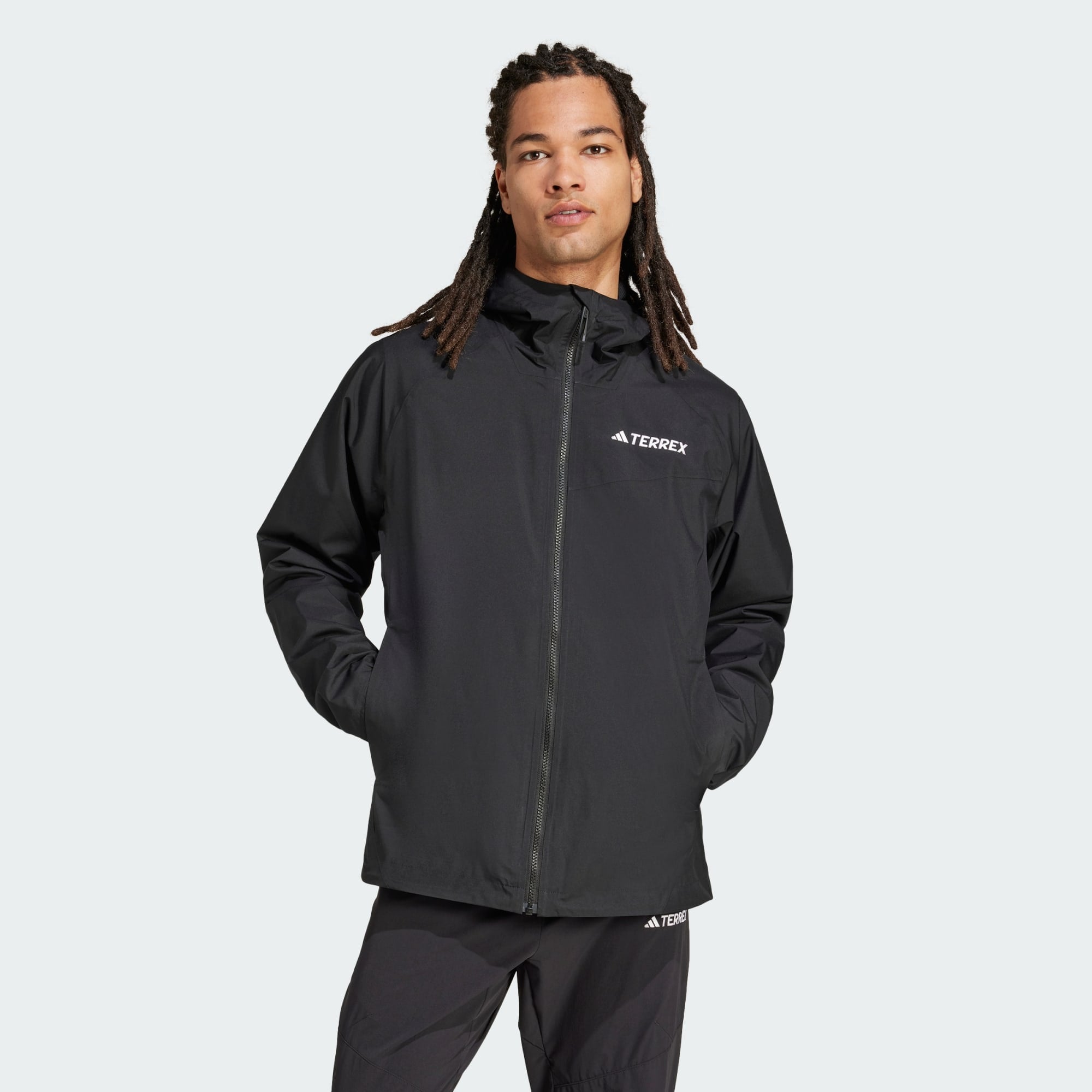 ADIDAS TERREX Kültéri kabátok  fekete termék 2. képe
