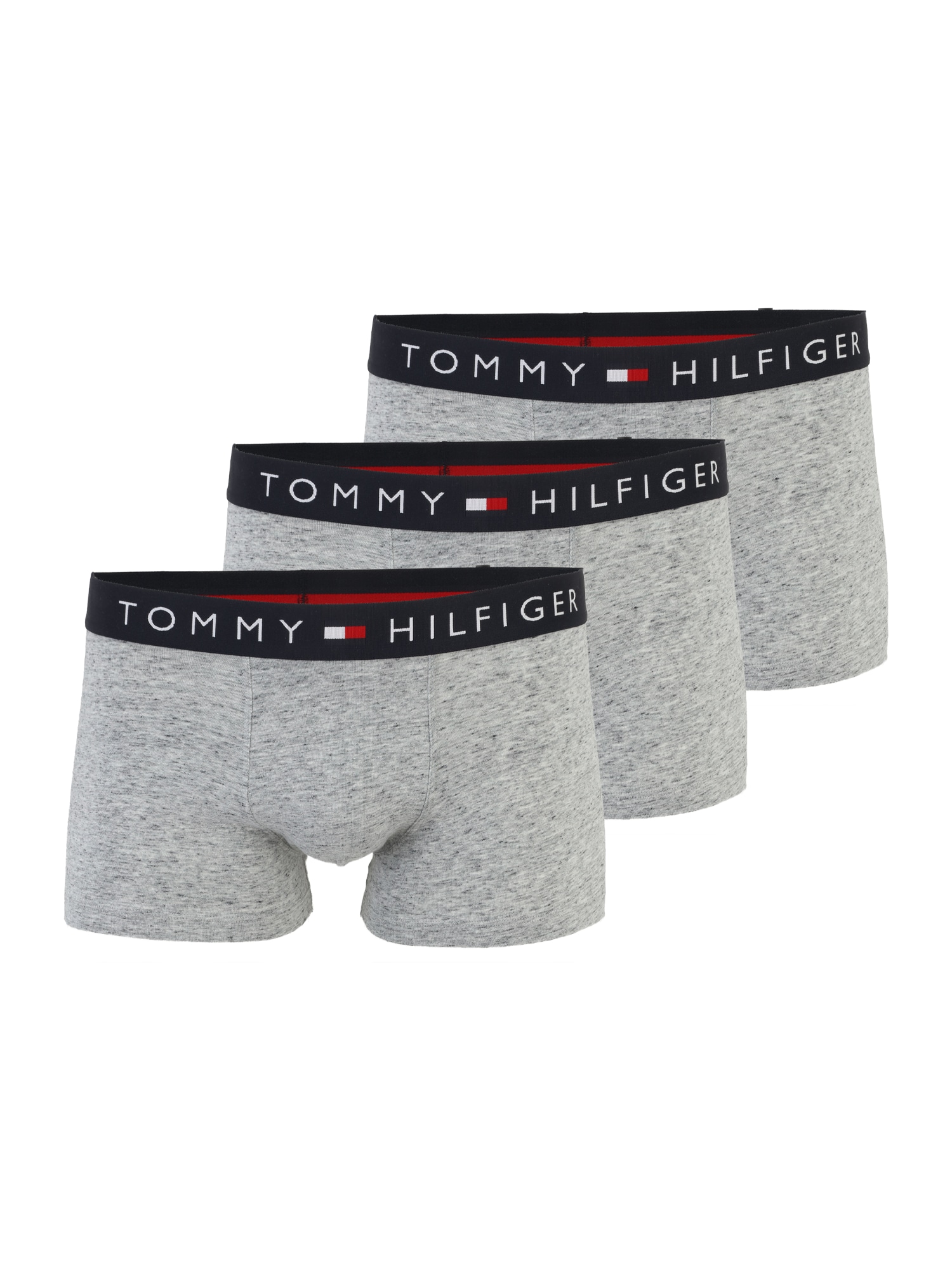 Tommy Hilfiger Underwear Boxeri 'Essential'  albastru marin / gri amestecat / roșu / alb