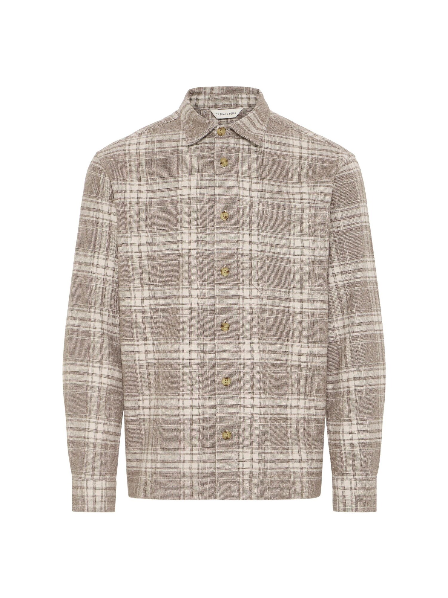 Casual Friday Camisa ' CFLotus'  marrón