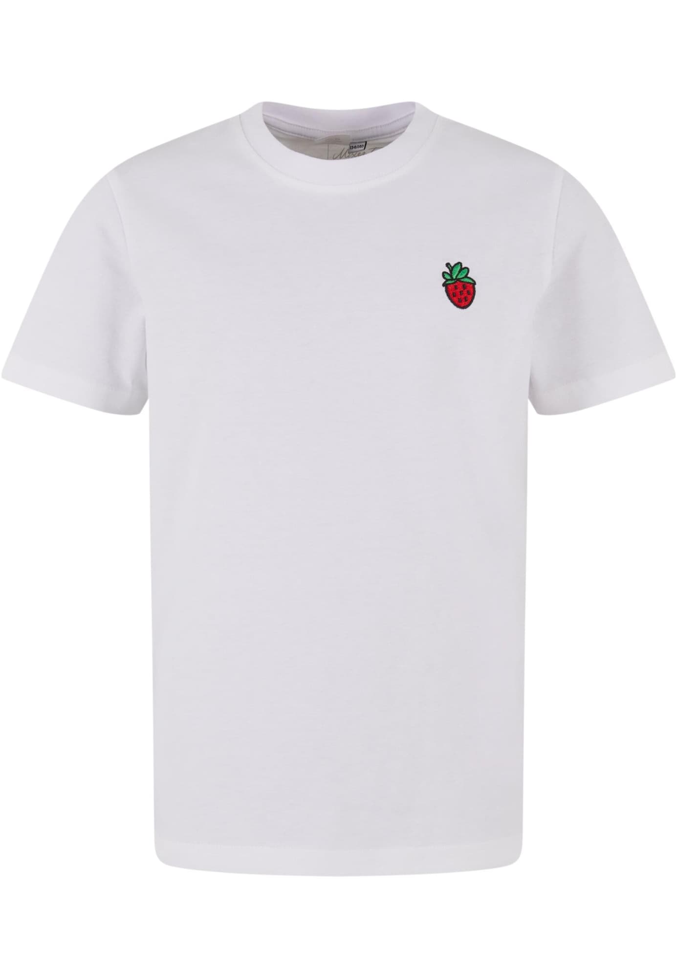 Mister Tee Tricou Strawberry Love  verde / roșu carmin / negru / alb