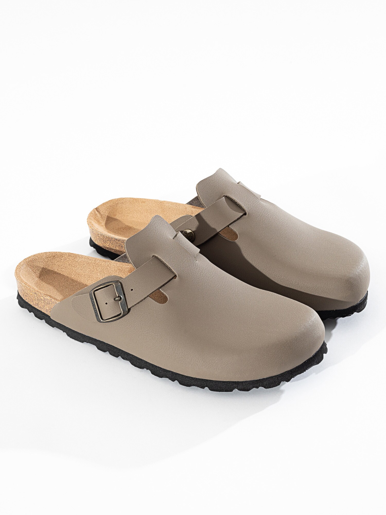 Bayton Papucs 'Helios'  taupe / fekete termék 2. képe