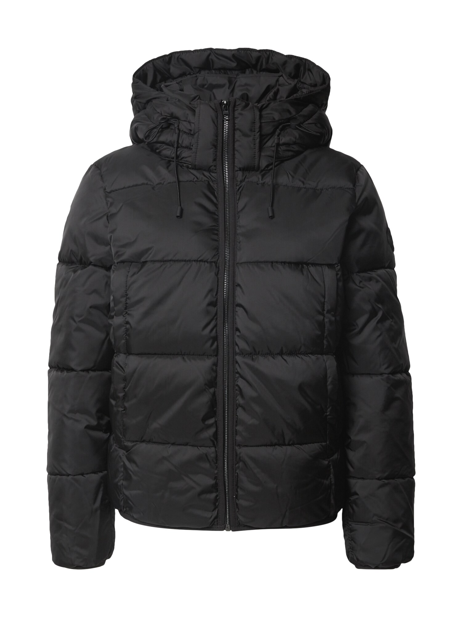 TOM TAILOR DENIM Demisezoninė striukė  juoda