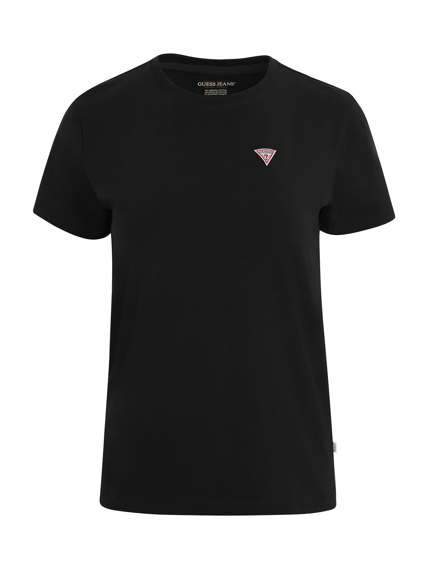 GUESS Tricou negru / alb
