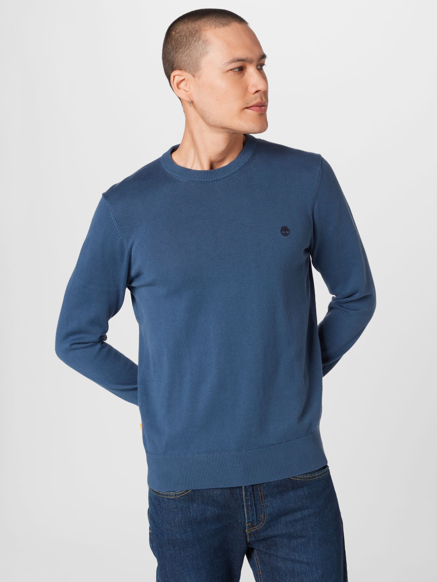 TIMBERLAND Pulóver 'Williams'  sötétkék / fekete termék 2. képe