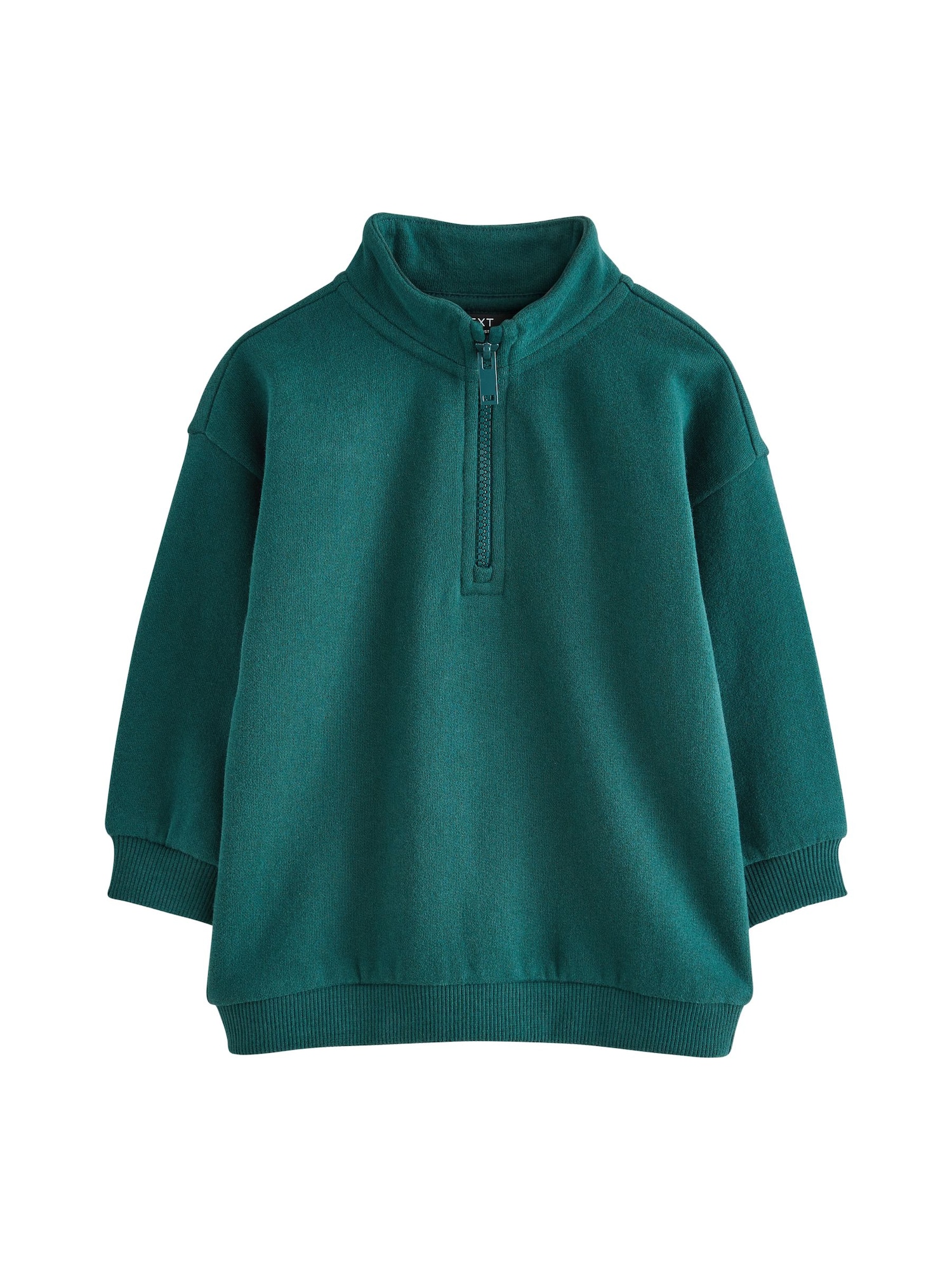 Next Bluză de molton verde închis