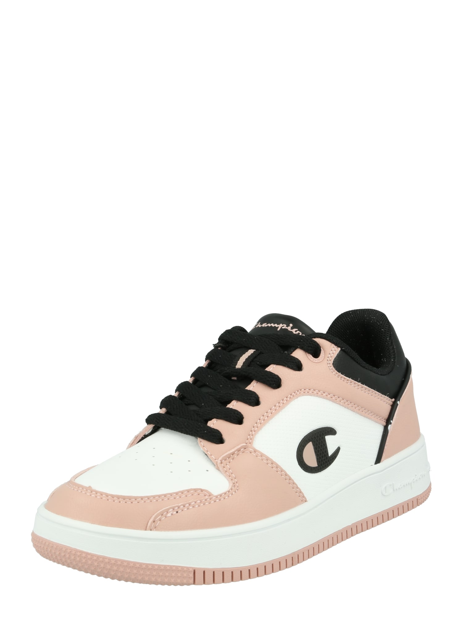 Champion Authentic Athletic Apparel Sapatilhas baixas 'REBOUND 2.0'  cor-de-rosa / preto / branco
