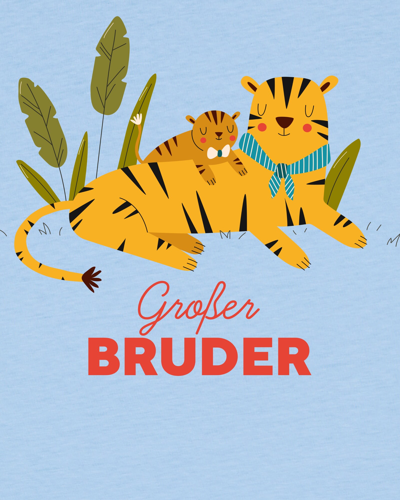 Thumbnail - T-Shirt 'Tiger Großer Bruder'