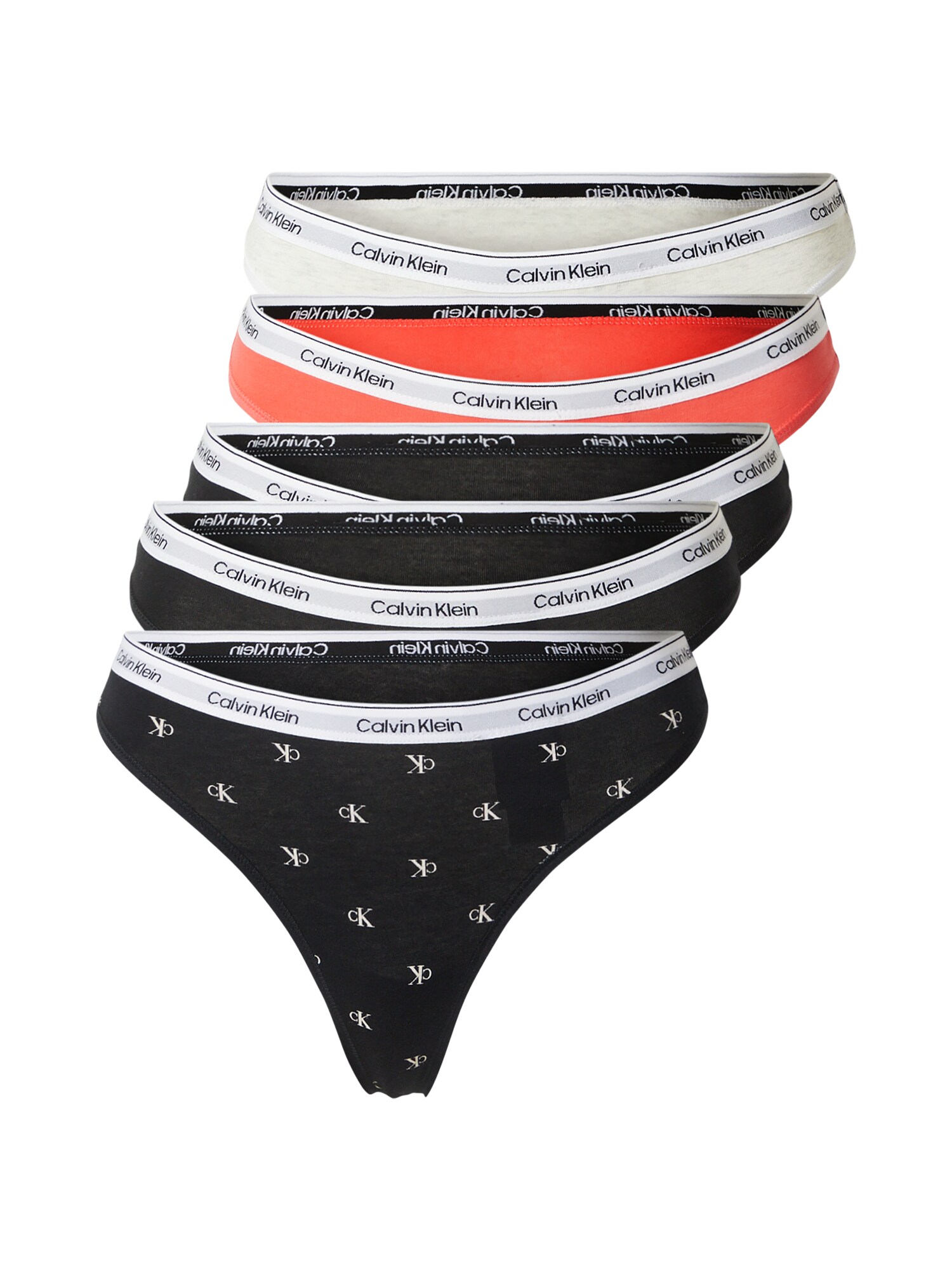 Calvin Klein Underwear Slip  roz zmeură / negru / alb