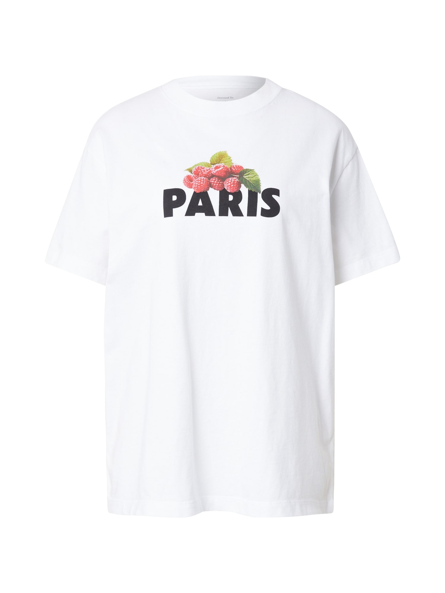 Abercrombie & Fitch Póló 'PARIS RASPBERRY'  kiwi / fekete / fehér akciós termékkép 1