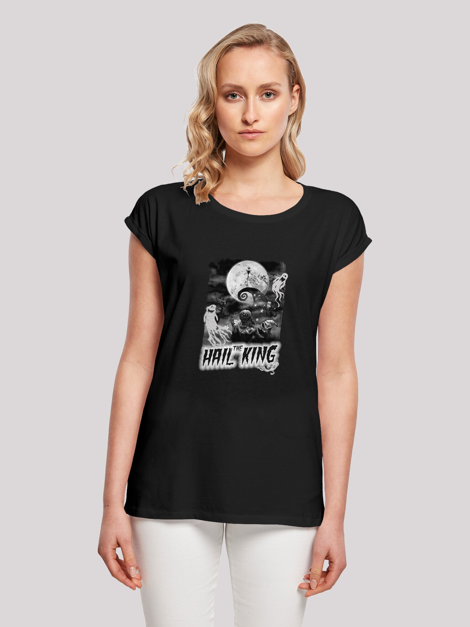 Thumbnail - T-Shirt 'Disney Nightmare Before Christmas Hail The King'