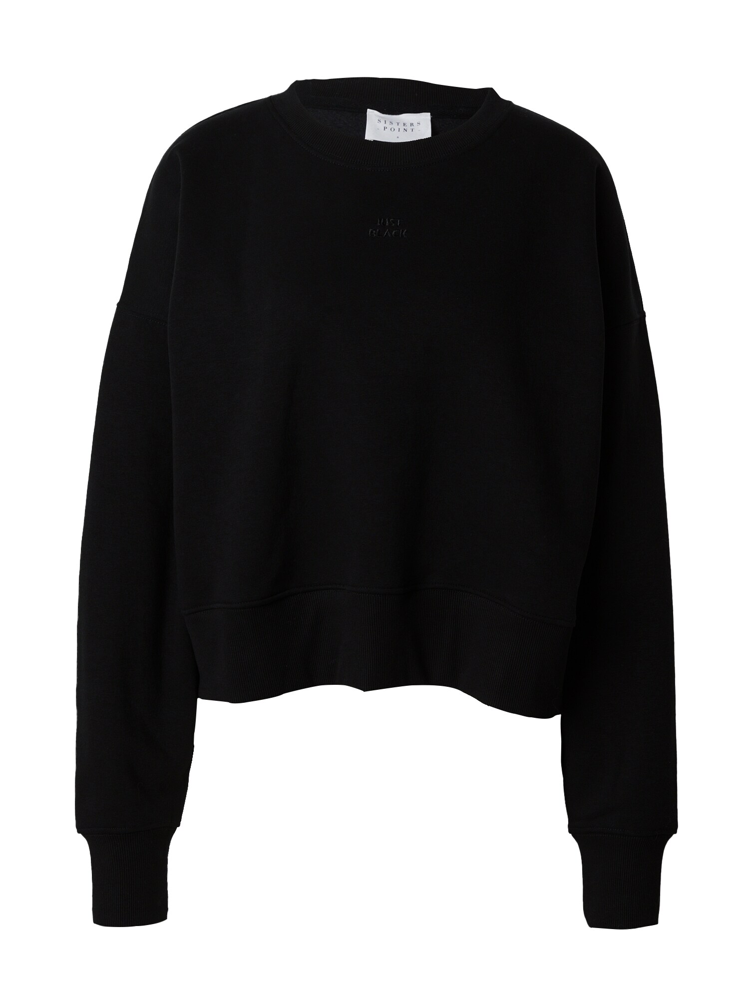SISTERS POINT Sweater majica 'HIKE'  crna
