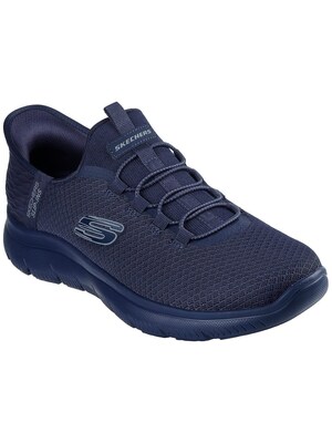 SKECHERS Zapatillas sin cordones  azul oscuro