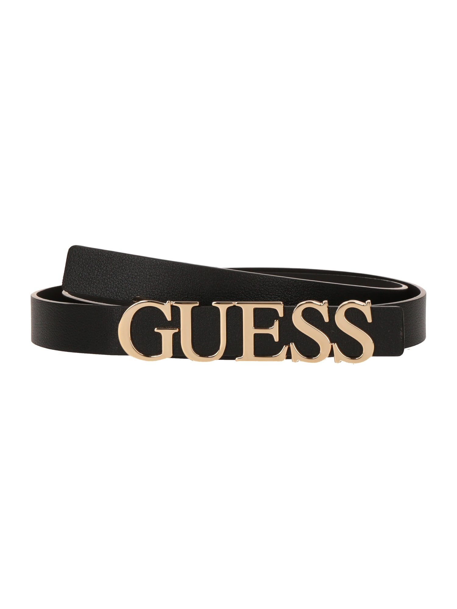 GUESS Curea Lefia  auriu / negru