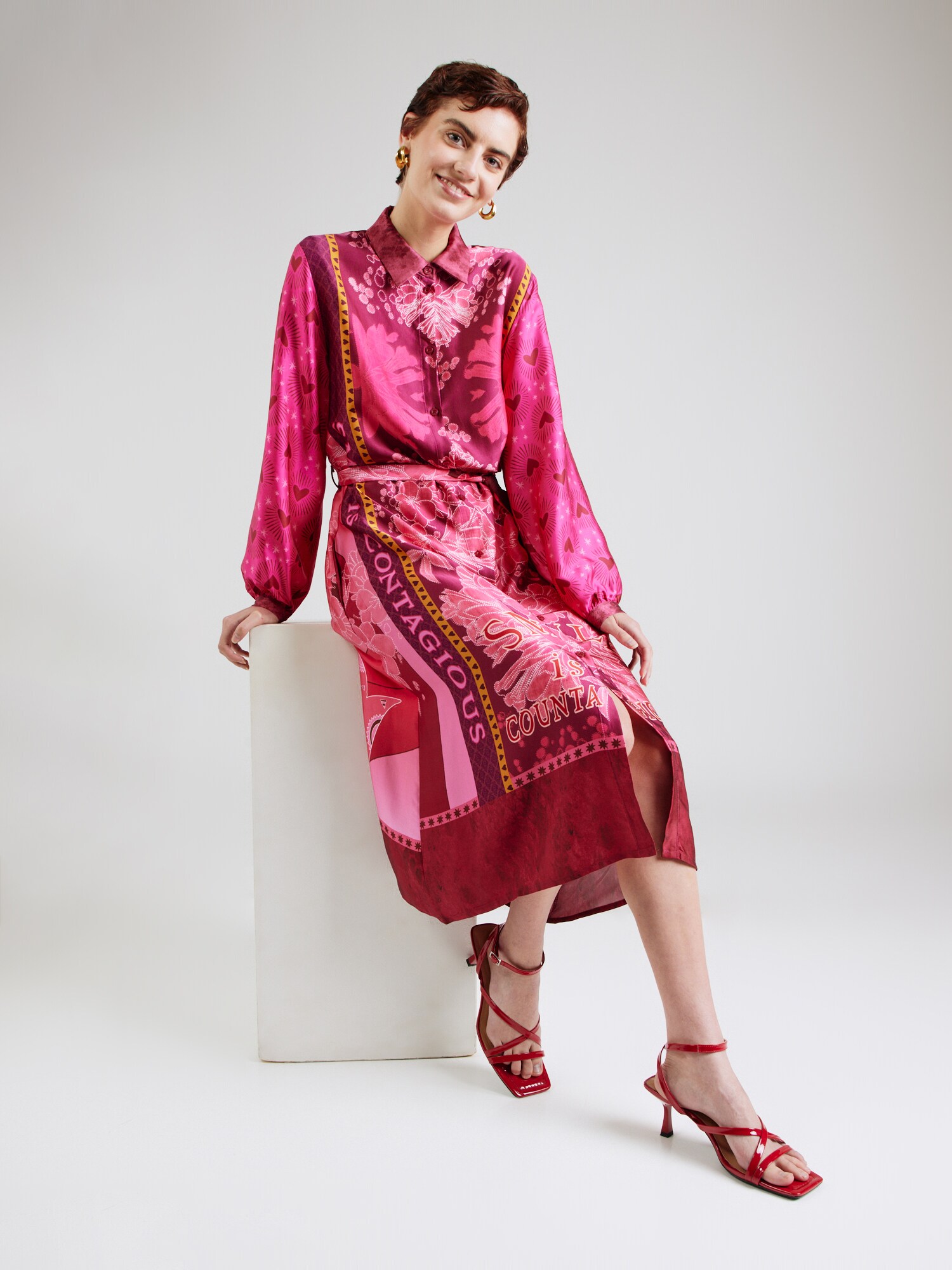 Thumbnail - miss goodlife Kleid Contagious Flowers