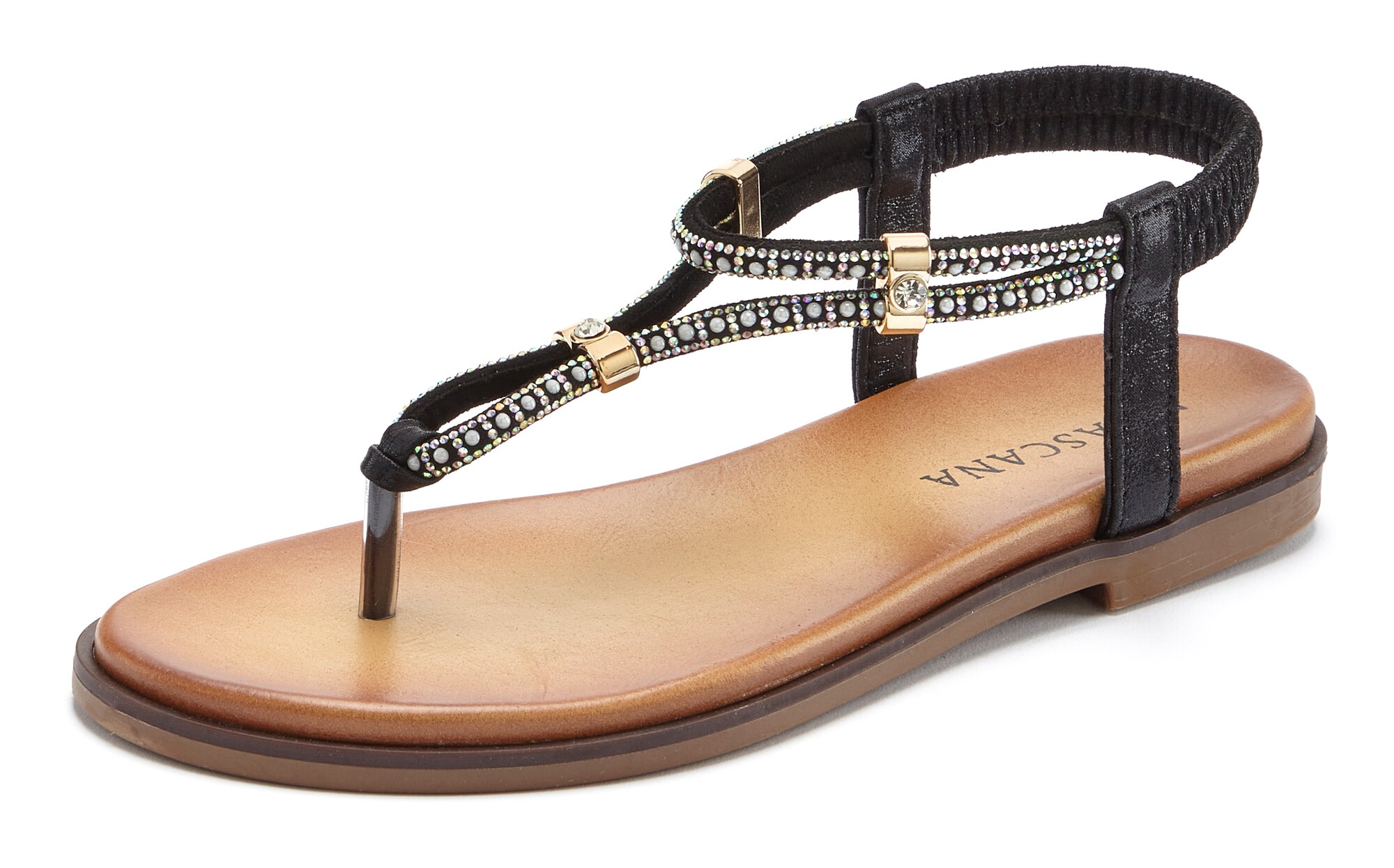 LASCANA Flip-flops  mai multe culori / negru