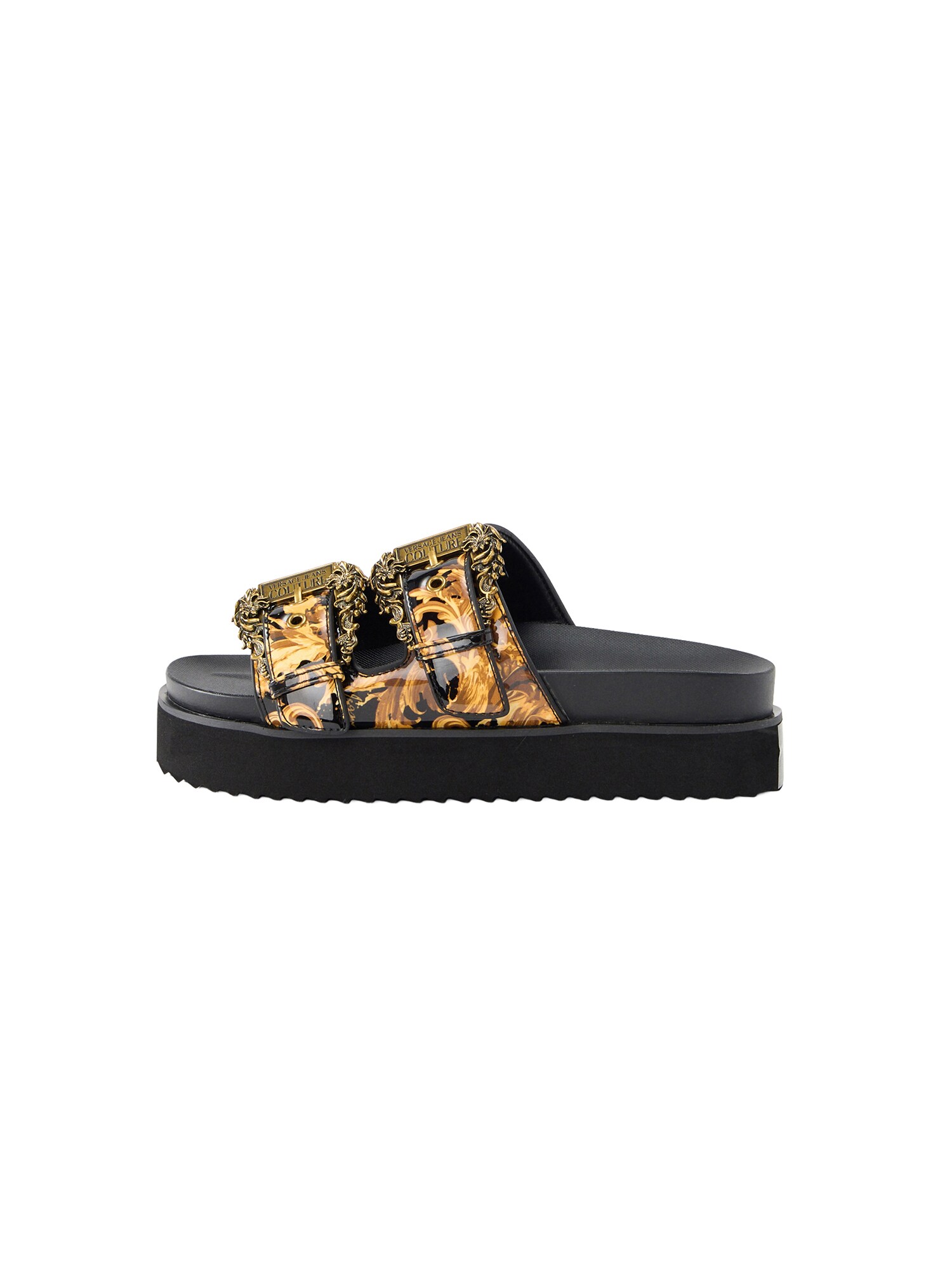 Versace Jeans Couture Saboți FONDO ARIZONA DIS. SM1  auriu / negru