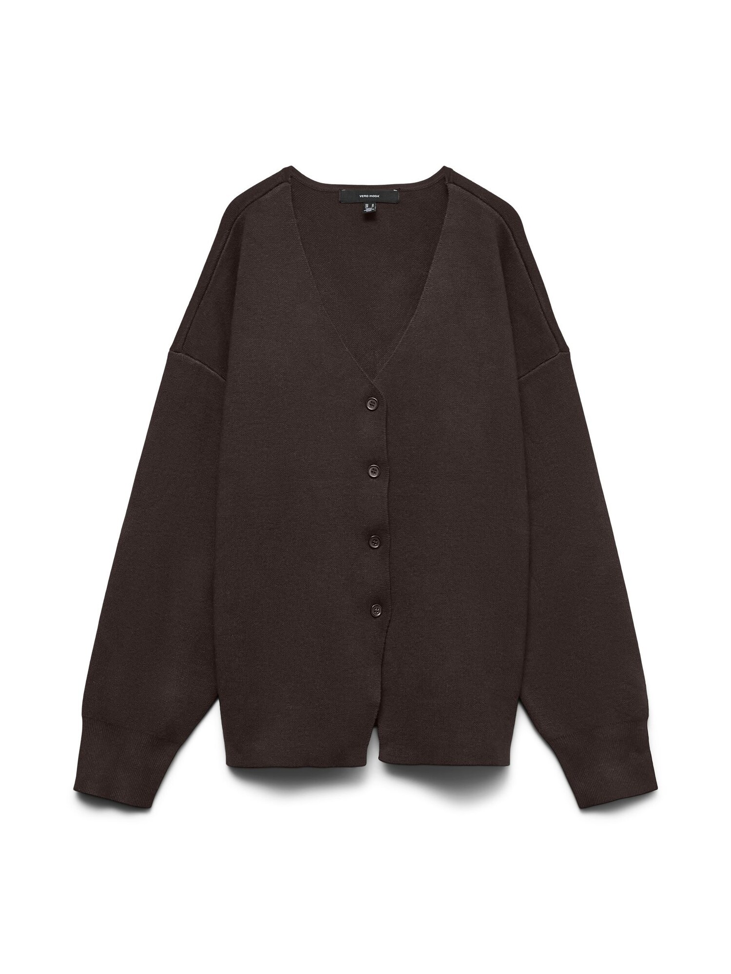 Vero Moda Curve Cárdigan 'LUCCA'  marrón